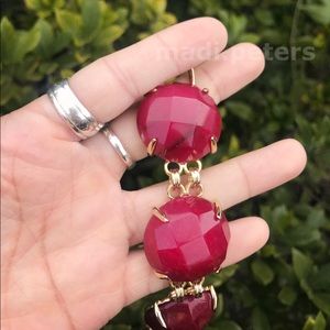 Kendra Scott Jewelry - Kendra Scott Fuschia Jade Cassie Kendra Scott Jewelry - Kendra Scott Fuschia Jade Cassie